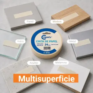 Cinta Papel Enmascarar 24mm x 40m