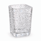 Set X6 Vasos de Vidrio Cuadrado Con Fondo Tornasol RM42-93 - Imagen 2