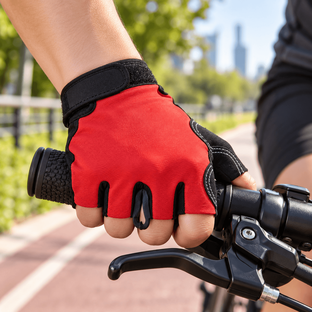 Guantes Deportivos Medio Dedo para Ciclismo, Gym y Fitness