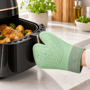 Guante Silicona Para Horno Cocina Manopla De Agarradera Hot - Imagen 3