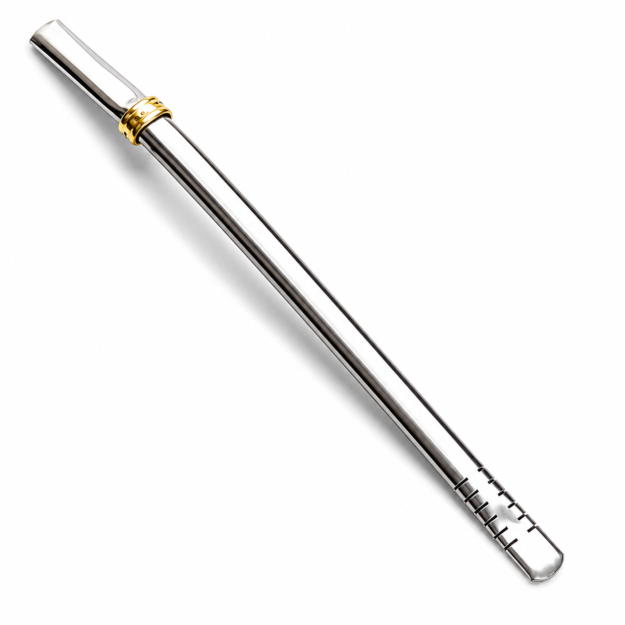 BOMBILLA INOX PLANA ANGOSTA 2202