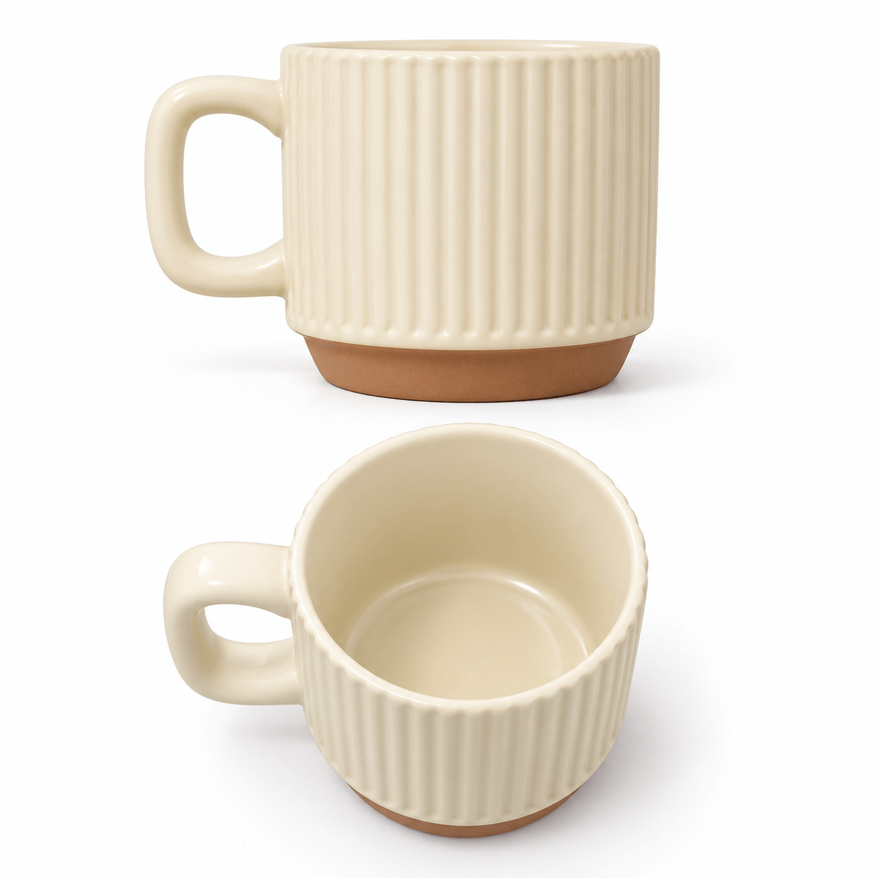 TAZA DE CERAMICA LINE WOOD