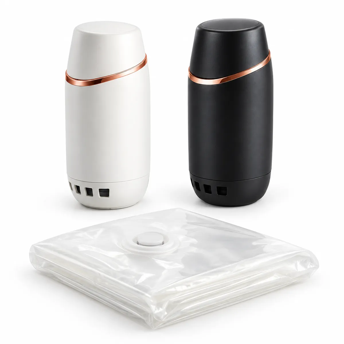 MINI SELLADORA AL VACIO ZKB-001 CON BOLSAS RECARGABLE
