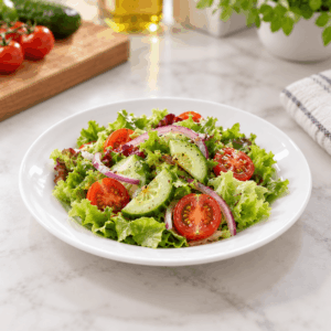 PLATO OPALINA 18CM BLANCO REDONDO LSQP70 - Imagen 4