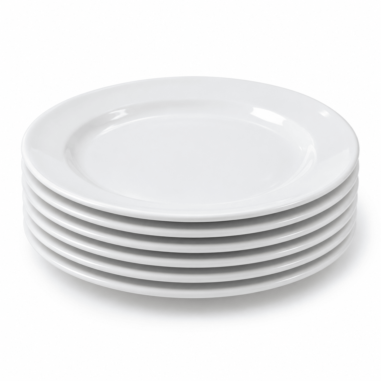 PLATO OPALINA 18CM BLANCO REDONDO LSQP70