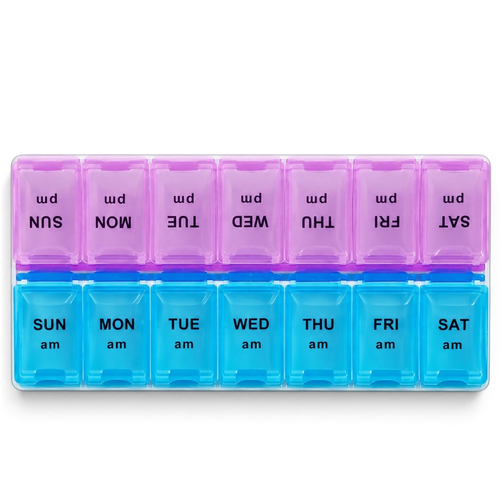 Set x2 Pastillero Semanal organizador - Imagen 4