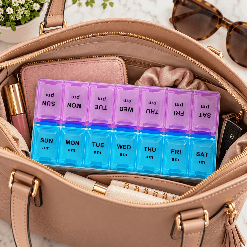 Set x2 Pastillero Semanal organizador